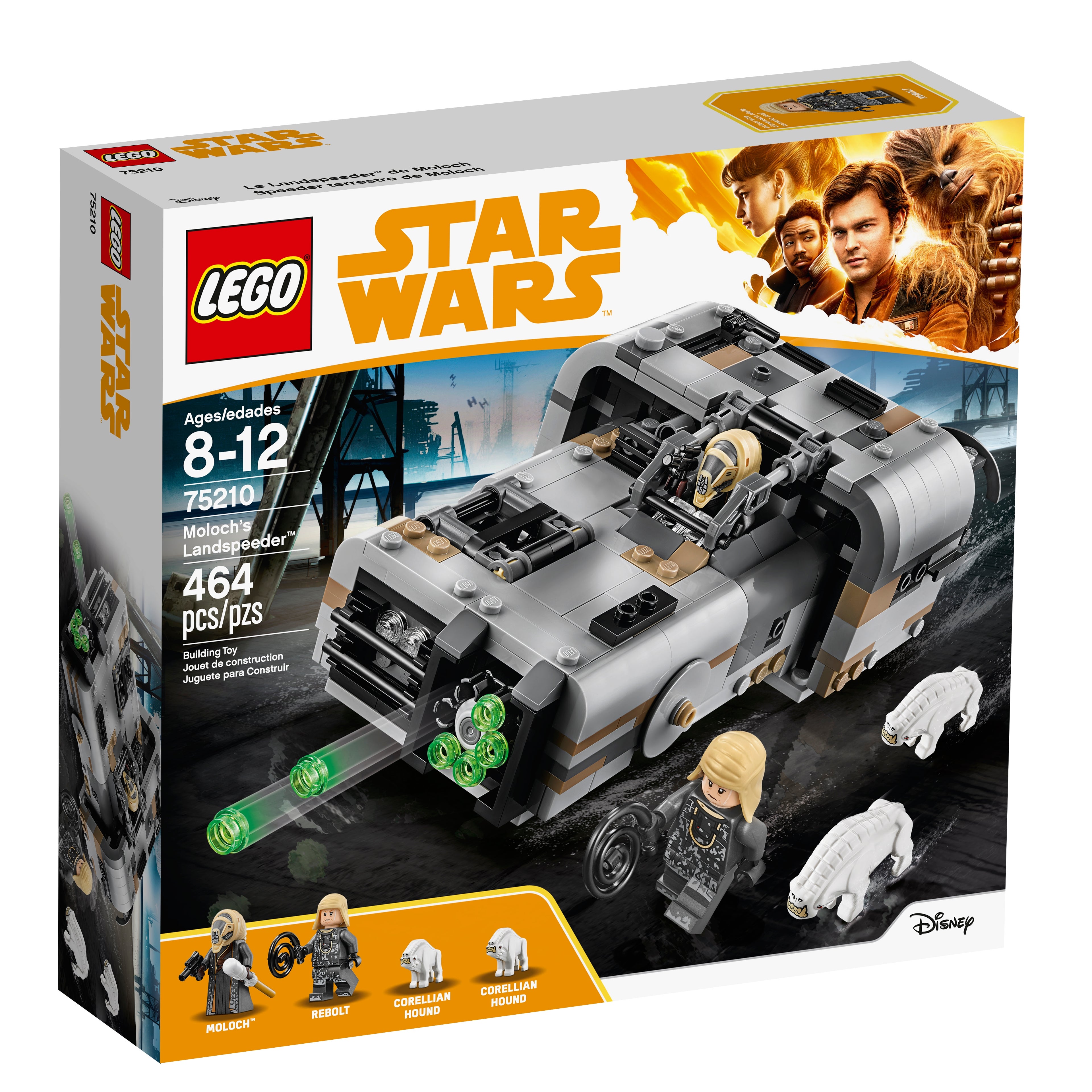 LEGO Star Wars Story Solo Corellian Hound Lot of 3 Minifigure 75210